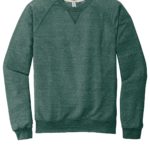 Jerzees  ®  Snow Heather French Terry Raglan Crew - 