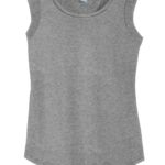 DISCONTINUED  Alternative Women's Cap Sleeve Satin Jersey Crew T-Shirt - 