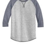 DISCONTINUED  Alternative Dugout 3/4-Sleeve Vintage 50/50 Tee - 