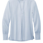 Brooks Brothers ®  Women's Open-Neck Satin Blouse - 