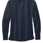 Brooks Brothers ®  Women's Open-Neck Satin Blouse - 