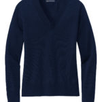 Brooks Brothers ®  Women's Cotton Stretch V-Neck Sweater - 