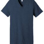 BELLA+CANVAS ®  Unisex Heather CVC V-Neck Tee - 