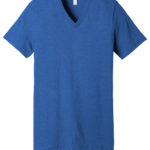 BELLA+CANVAS ®  Unisex Heather CVC V-Neck Tee - 