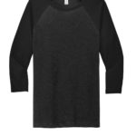 BELLA+CANVAS  ®  Unisex 3/4-Sleeve Baseball Tee - 
