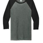 BELLA+CANVAS  ®  Unisex 3/4-Sleeve Baseball Tee - 