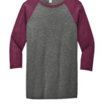 BELLA+CANVAS  ®  Unisex 3/4-Sleeve Baseball Tee - 