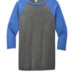 BELLA+CANVAS  ®  Unisex 3/4-Sleeve Baseball Tee - 