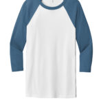 BELLA+CANVAS  ®  Unisex 3/4-Sleeve Baseball Tee - 