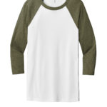 BELLA+CANVAS  ®  Unisex 3/4-Sleeve Baseball Tee - 