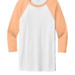 BELLA+CANVAS  ®  Unisex 3/4-Sleeve Baseball Tee - 