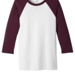 BELLA+CANVAS  ®  Unisex 3/4-Sleeve Baseball Tee - 
