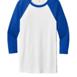 BELLA+CANVAS  ®  Unisex 3/4-Sleeve Baseball Tee - 