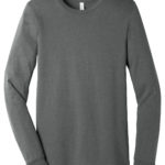 BELLA+CANVAS ®  Unisex Heather CVC Long Sleeve Tee - 