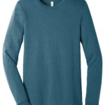 BELLA+CANVAS ®  Unisex Heather CVC Long Sleeve Tee - 