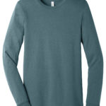BELLA+CANVAS ®  Unisex Heather CVC Long Sleeve Tee - 