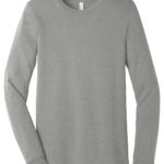 BELLA+CANVAS ®  Unisex Heather CVC Long Sleeve Tee - 