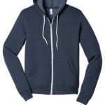 BELLA+CANVAS  ®  Unisex Sponge Fleece Full-Zip Hoodie - 