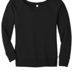 DISCONTINUED  BELLA+CANVAS  ®  Women's Sponge Fleece Wide-Neck Sweatshirt - 