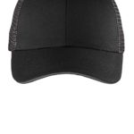 Port Authority ®  Double Mesh Snapback Sandwich Bill Cap - 