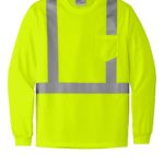 CornerStone  ®  ANSI 107 Class 2 Mesh Long Sleeve Tee - 