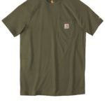 DISCONTINUED  Carhartt Force  ®  Cotton Delmont Short Sleeve T-Shirt - 