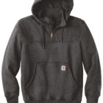 Carhartt  ®  Rain Defender  ®  Paxton Heavyweight Hooded Zip Mock Sweatshirt - 