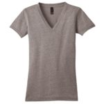 DISCONTINUED  District ®  Juniors Tri-Blend V-Neck Tee - 