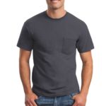Gildan ®  - Ultra Cotton ®  100% US Cotton T-Shirt with Pocket. - 