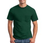 Gildan ®  - Ultra Cotton ®  100% US Cotton T-Shirt with Pocket. - 