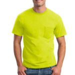Gildan ®  - Ultra Cotton ®  100% US Cotton T-Shirt with Pocket. - 