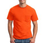 Gildan ®  - Ultra Cotton ®  100% US Cotton T-Shirt with Pocket. - 