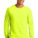 Gildan ®  - Ultra Cotton ®  100% US Cotton Long Sleeve T-Shirt with Pocket. - 