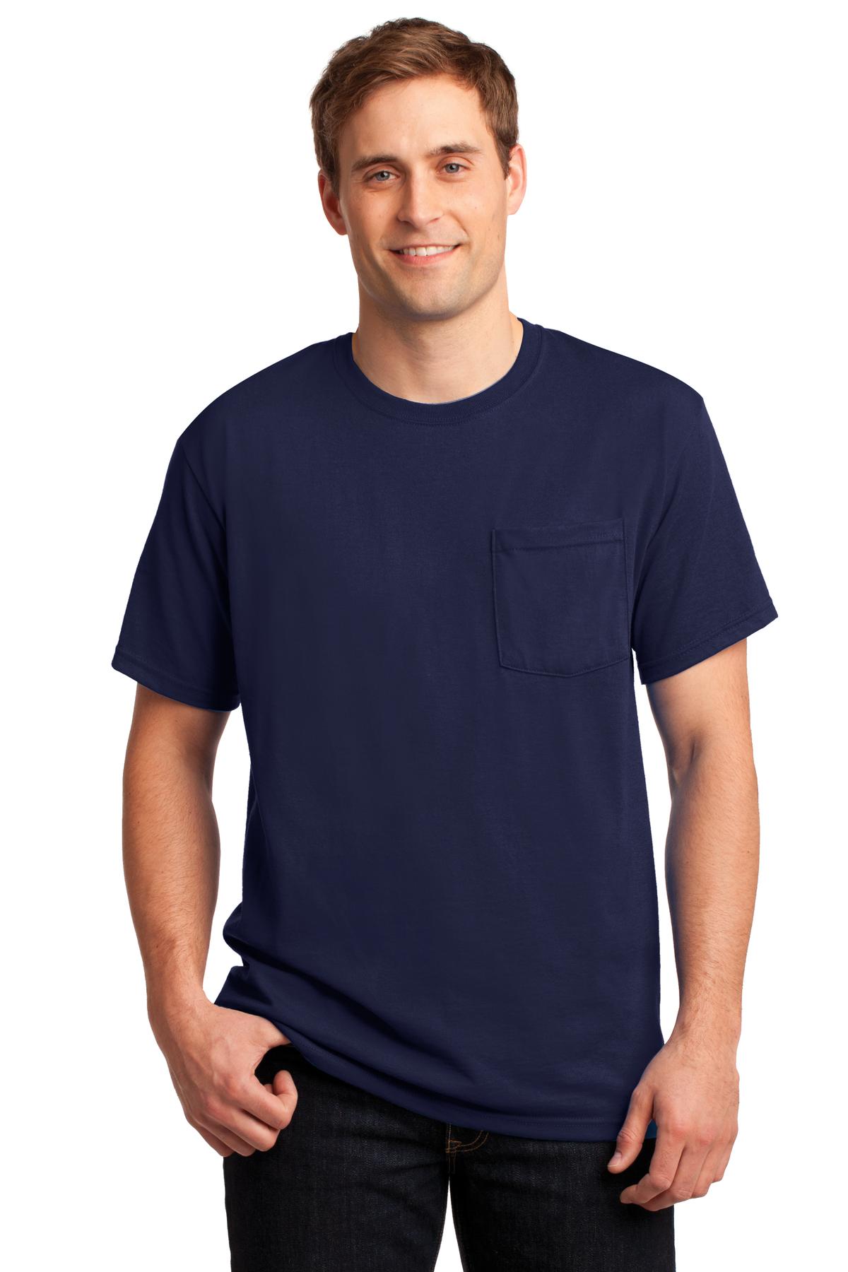 Jerzees ®  -  Dri-Power ®  50/50 Cotton/Poly Pocket T-Shirt