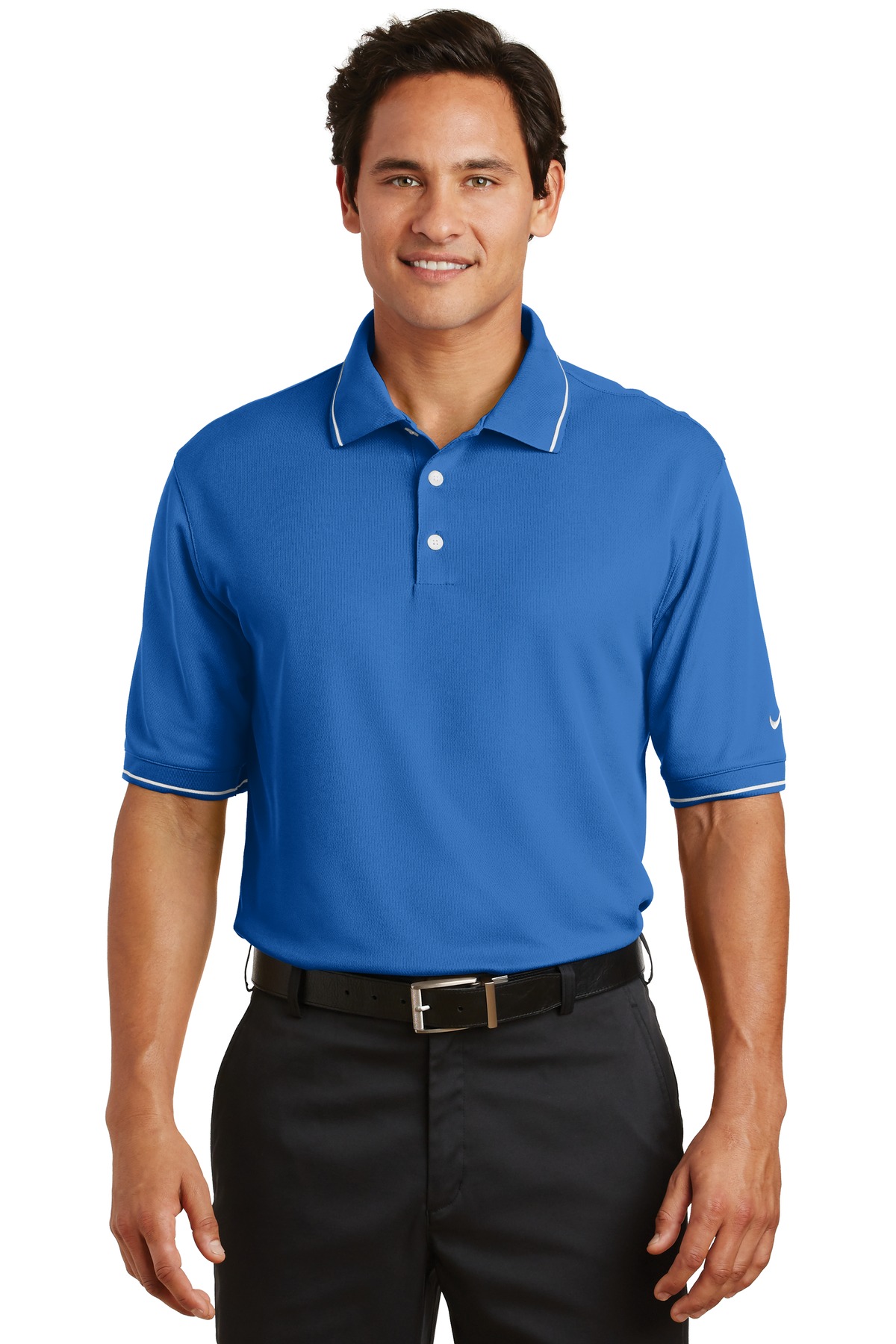 DISCONTINUED  Nike Dri-FIT Classic Tipped Polo