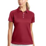 DISCONTINUED  Nike Ladies Dri-FIT Pebble Texture Polo - 