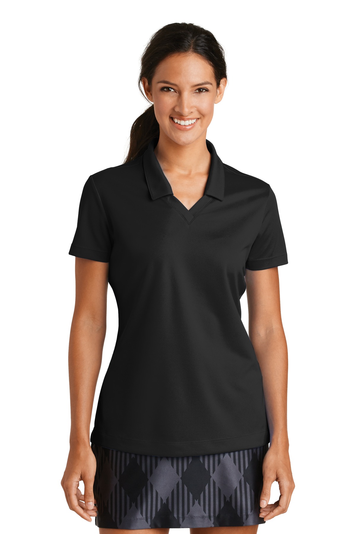 DISCONTINUED  Nike Ladies Dri-FIT Micro Pique Polo