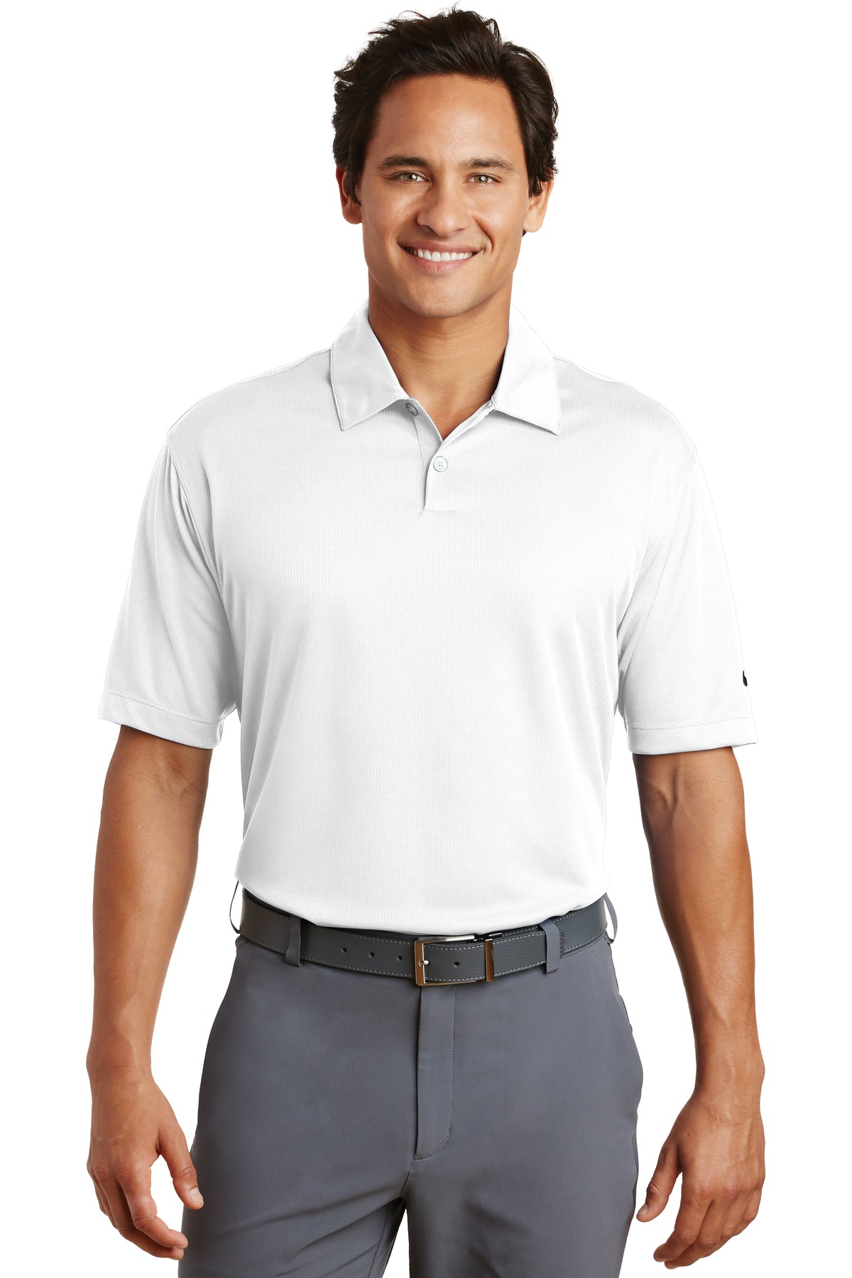 DISCONTINUED  Nike Dri-FIT Pebble Texture Polo