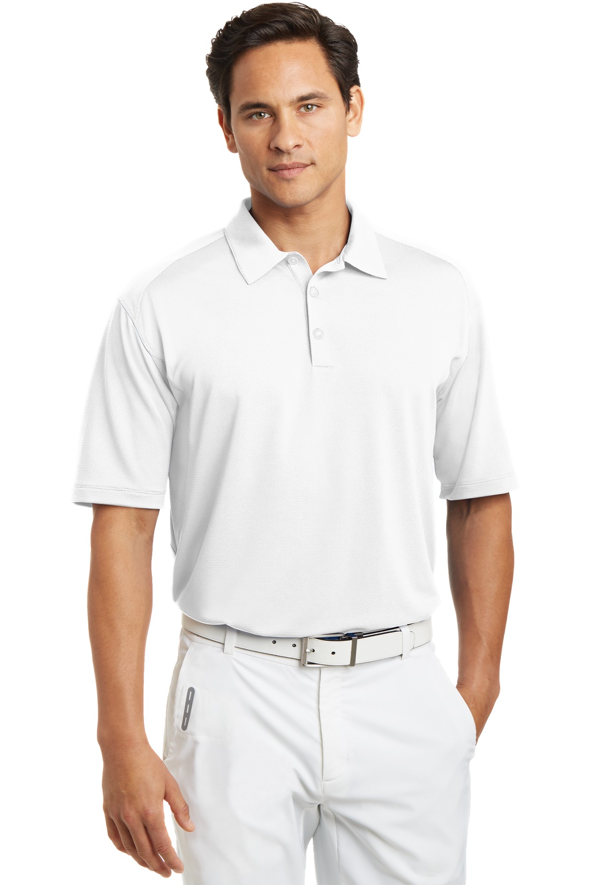 DISCONTINUED  Nike Dri-FIT Mini Texture Polo -
