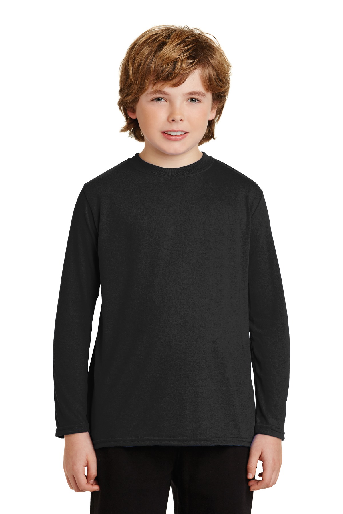 DISCONTINUED  Gildan ®  Youth Gildan Performance ®  Long Sleeve T-Shirt