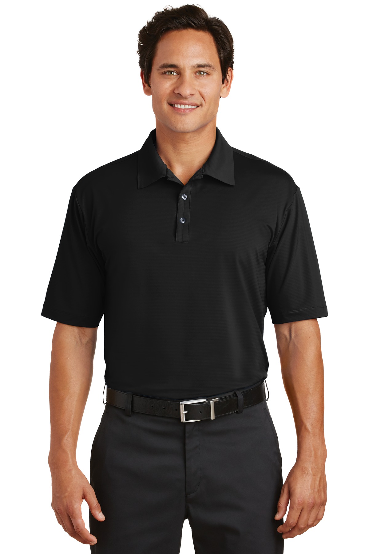 DISCONTINUED  Nike Elite Series Dri-FIT Ottoman Bonded Polo