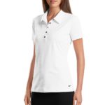 DISCONTINUED  Nike Elite Series Ladies Dri-FIT Ottoman Bonded Polo - 