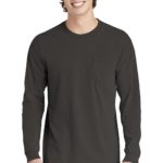 COMFORT COLORS  ®  Heavyweight Ring Spun Long Sleeve Pocket Tee - 