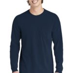 COMFORT COLORS  ®  Heavyweight Ring Spun Long Sleeve Pocket Tee - 