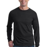 DISCONTINUED  Fruit of the Loom ®  HD Cotton ™  100% Cotton Long Sleeve T-Shirt - 