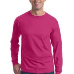 DISCONTINUED  Fruit of the Loom ®  HD Cotton ™  100% Cotton Long Sleeve T-Shirt - 