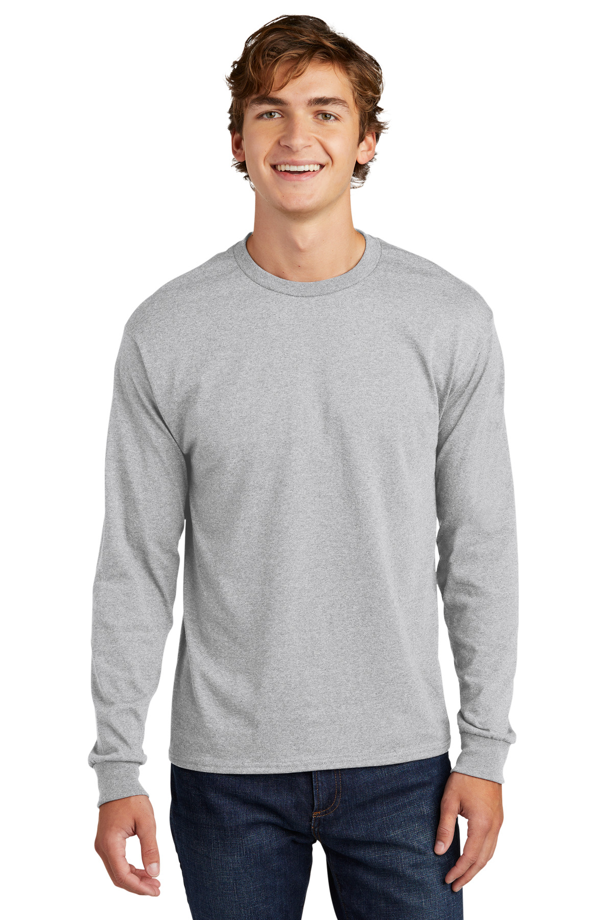 Hanes ®  Essential-T 100% Cotton Long Sleeve T-Shirt