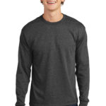 Hanes ®  Essential-T 100% Cotton Long Sleeve T-Shirt - 