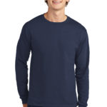 Hanes ®  Essential-T 100% Cotton Long Sleeve T-Shirt - 