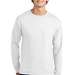 Hanes ®  Essential-T 100% Cotton Long Sleeve T-Shirt - 